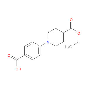 4-Piperidinecarboxylicacid, 1-(4-carboxyphenyl)-, 4-ethyl ester