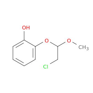 Phenol, 2-(2-chloro-1-methoxyethoxy)-