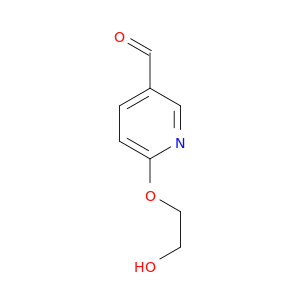 6-(2-Hydroxyethoxy)pyridine-3-carbaldehyde
