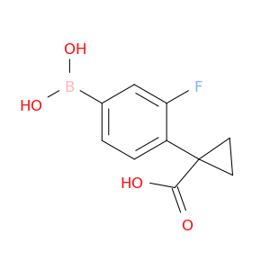 1-(4-硼酸-2-氟苯基)环丙烷-1-羧酸