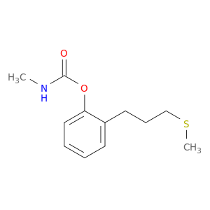 Phenol,2-[3-(methylthio)propyl]-, 1-(N-methylcarbamate)