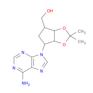 4H-Cyclopenta-1,3-dioxole-4-methanol,6-(6-amino-9H-purin-9-yl)tetrahydro-2,2-dimethyl-, (3aR,4R,6R,6aS)-rel-