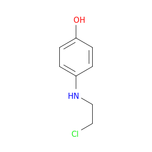 Phenol, 4-[(2-chloroethyl)amino]-
