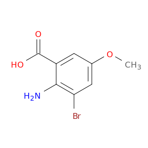2-氨基-3-溴-5-甲氧基苯甲酸