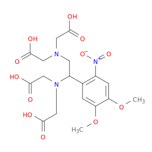 Glycine,N,N'-[1-(4,5-dimethoxy-2-nitrophenyl)-1,2-ethanediyl]bis[N-(carboxymethyl)-