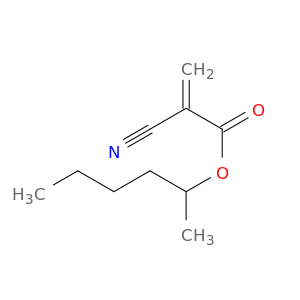 2-Propenoic acid, 2-cyano-, 1-methylpentyl ester