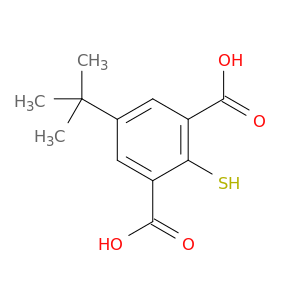 1,3-Benzenedicarboxylicacid, 5-(1,1-dimethylethyl)-2-mercapto-