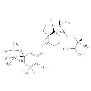 (1S,5R,E)-5-(tert-butyldimethylsilyloxy)-3-((E)-2-((1R,3aS,7aR)-1-((2R,5R,E)-5,6-dimethylhept-3-en-2-yl)-7a-methyldihydro-1H-inden-4(2H,5H,6H,7H,7aH)-ylidene)ethylidene)-2-methylenecyclohexanol