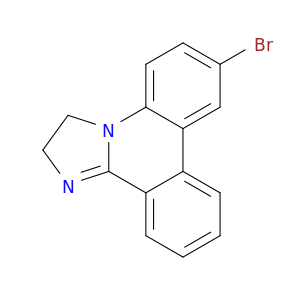 imidazo[1,2-f]phenanthridine, 7-bromo-2,3-dihydro-