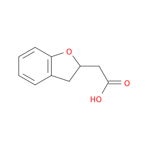 2-(2,3-Dihydro-1-benzofuran-2-yl)acetic acid