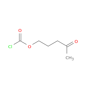 Carbonochloridic acid, 4-oxopentyl ester