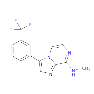 Imidazo[1,2-a]pyrazin-8-amine, N-methyl-3-[3-(trifluoromethyl)phenyl]-