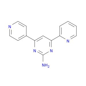 2-Pyrimidinamine, 4-(2-pyridinyl)-6-(4-pyridinyl)-