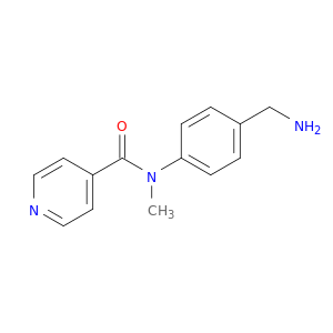 N-[4-(Aminomethyl)phenyl]-N-methylpyridine-4-carboxamide