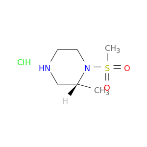 (2R)-1-methanesulfonyl-2-methylpiperazine hydrochloride