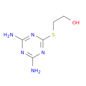 2-[(4,6-diamino-1,3,5-triazin-2-yl)sulfanyl]ethanol