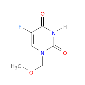 2,4(1H,3H)-Pyrimidinedione, 5-fluoro-1-(methoxymethyl)-