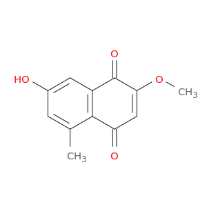 1,4-Naphthalenedione, 7-hydroxy-2-methoxy-5-methyl-
