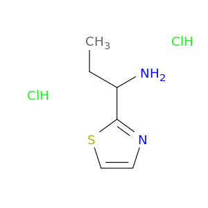 2-噻唑甲烷胺,α-乙基,盐酸盐(1：2)