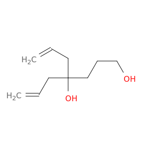 6-Heptene-1,4-diol, 4-(2-propenyl)-