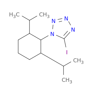 1H-Tetrazole, 1-[2,6-bis(1-methylethyl)cyclohexyl]-5-iodo-
