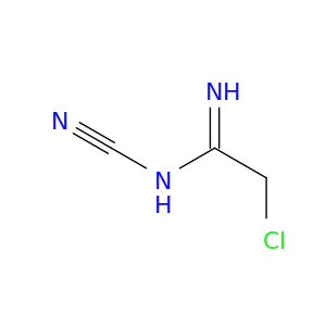 Ethanimidamide, 2-chloro-N-cyano-