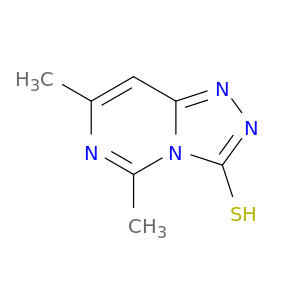 5,7-dimethyl-[1,2,4]triazolo[4,3-c]pyrimidine-3-thiol