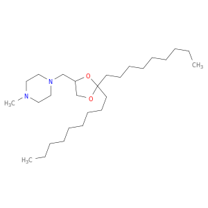 Piperazine, 1-[(2,2-dinonyl-1,3-dioxolan-4-yl)methyl]-4-methyl-