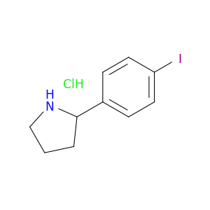 2-(4-iodophenyl)pyrrolidine hydrochloride