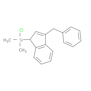 Silane, chlorodimethyl[3-(phenylmethyl)-1H-inden-1-yl]-