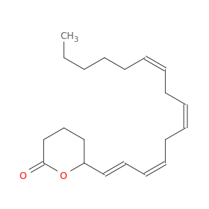 6-[(1E,3Z,6Z,9Z)-pentadeca-1,3,6,9-tetraenyl]oxan-2-one
