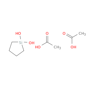 Silacyclopentane-1,1-diol, diacetate
