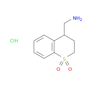 4-(Aminomethyl)-3,4-dihydro-2H-1lambda6-benzothiopyran-1,1-dione Hydrochloride