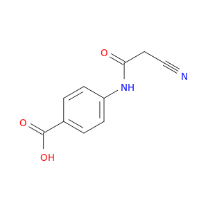 4-(2-Cyanoacetamido)benzoic acid