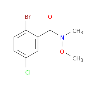 2-Bromo-5-chloro-N-methoxy-N-methylbenzamide