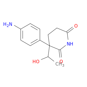 2,6-Piperidinedione, 3-(4-aminophenyl)-3-(1-hydroxyethyl)-