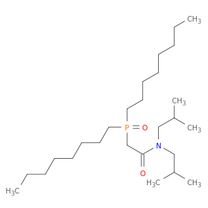 Acetamide, 2-(dioctylphosphinyl)-N,N-bis(2-methylpropyl)-