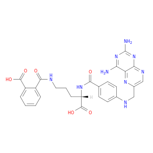 Benzoic acid,2-[[[(4S)-4-carboxy-4-[[4-[[(2,4-diamino-6-pteridinyl)methyl]amino]benzoyl]amino]butyl]amino]carbonyl]-