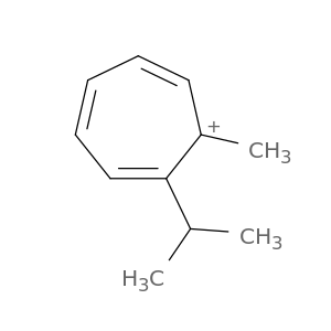 Cycloheptatrienylium, 1-methyl-2-(1-methylethyl)-
