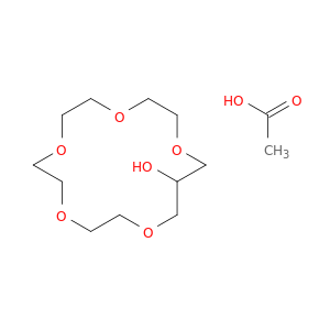 1,4,7,10,13-Pentaoxacyclohexadecan-15-ol, acetate