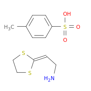 Ethanamine, 2-(1,3-dithiolan-2-ylidene)-, 4-methylbenzenesulfonate