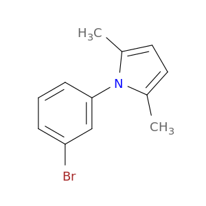 1H-Pyrrole, 1-(3-bromophenyl)-2,5-dimethyl-