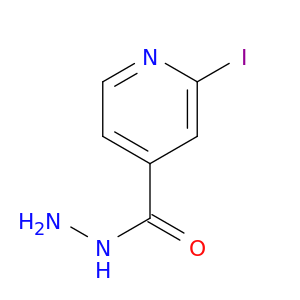4-Pyridinecarboxylicacid, 2-iodo-, hydrazide