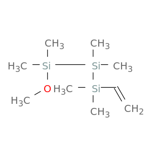 Trisilane, 1-ethenyl-3-methoxy-1,1,2,2,3,3-hexamethyl-