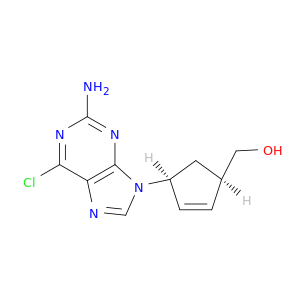 ((1R,4S)-4-(2-Amino-6-chloro-9H-purin-9-yl)cyclopent-2-en-1-yl)methanol