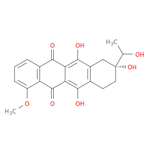 (8R)-7,8,9,10-TETRAHYDRO-6,8,11-TRIHYDROXY-8-(1-HYDROXYETHYL)-1-METHOXY-5,12-NAPHTHACENEDIONE