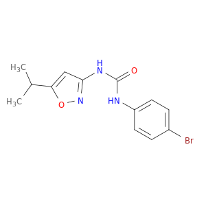 Urea, N-(4-bromophenyl)-N'-[5-(1-methylethyl)-3-isoxazolyl]-