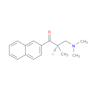 1-Propanone, 3-(dimethylamino)-2-methyl-1-(2-naphthalenyl)-, (2R)-