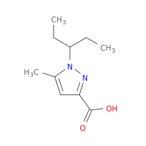 1H-吡唑-3-羧酸,1-(1-乙基丙基)-5-甲基-
