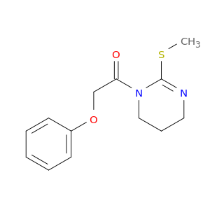 Pyrimidine, 1,4,5,6-tetrahydro-2-(methylthio)-1-(phenoxyacetyl)-